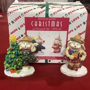 Christmas ornaments by House of Lloyd